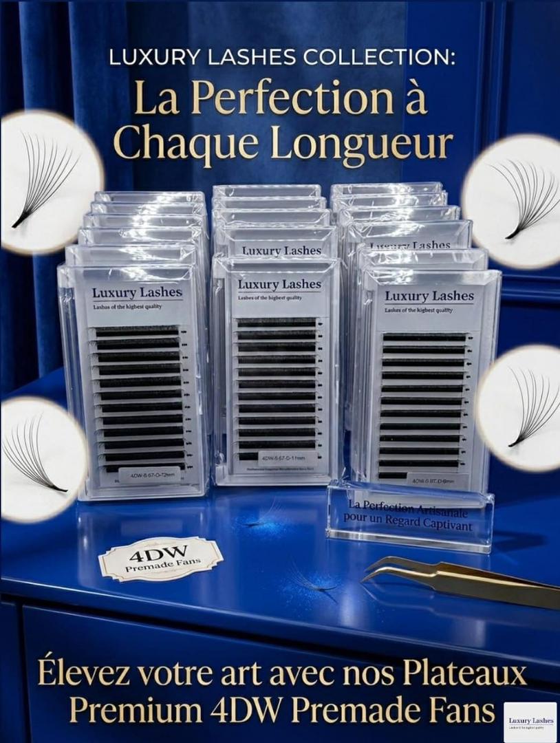✨ رموش مروحة جاهزة W4D-Lash Premium – فوليوم روسي احترافي وسريع
